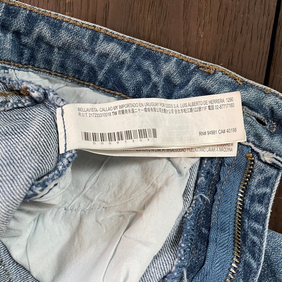 FOREVER 21 Frayed Denim Mini Skirt - Picture 9 of 11